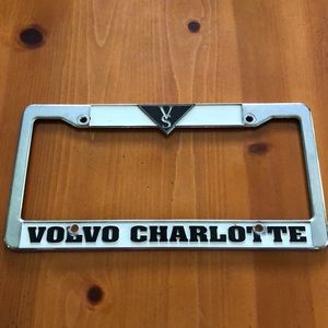 Volvo License Plate Cover